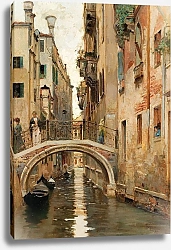 Постер Тафури Раффаэле A canal in Venice