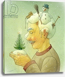 Постер Каспаравичус Кестутис (совр) Snowy Winter, 2006