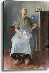 Постер Серов Валентин Бретонская женщина