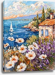 Постер Flower lullaby at sundown