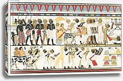 Постер Школа: Северная Америка (19 в) Hamitic art work: Wall inscriptions of Old Egypt