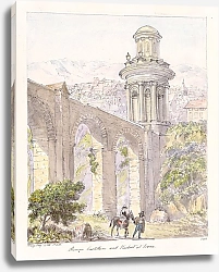 Постер Смит Чарльз Гамильтон Roman Castellum and Viaduct at Evora
