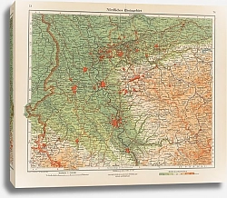Постер Фридрих Эрнст Nordliches Rheingebiet