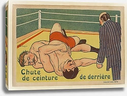 Постер Шарбонье Луи Chute de ceinture de derrière