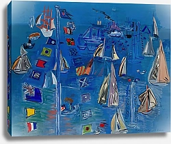 Постер Дюфи Рауль Régates à Cowes