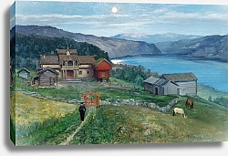 Постер Скредсвиг Кристиан A Fine Farm At Last!