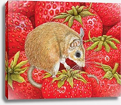 Постер Дитц (совр) Strawberry-Mouse, 1995