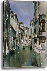 Постер Блум Роберт Фредерик Канал в Венеции, квартал Сан-Тровазо