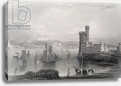Постер Бартлет Уильям (последователи, грав) Black Rock Castle, near Cork, Ireland, 1830s