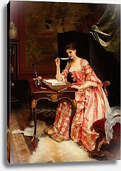 Постер Жак Густав Жан Любовное письмо