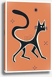 Постер Танец ночного кота