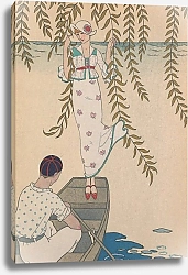 Постер Барбье Джордж Midi Sur L’eau