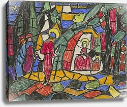 Постер Хёльцель Адольф Рождество Христово