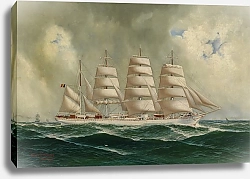 Постер Мурман Джон-Генри Viermastbark en opleidingsschip ‘L’Avenir’