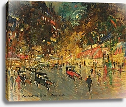 Постер Коровин Константин Большие бульвары, Ришелье-Друо