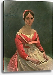Постер Коро Жан (Jean-Baptiste Corot) Madame Legois, 1838