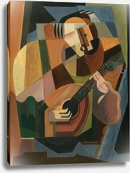 Постер Бланшар Мария Игрок На Лютне