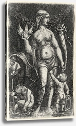 Постер Альтдорфер Альтбрехт Venus between two cupids