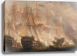 Постер Шетки Джон Трафальгарская битва