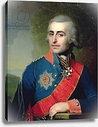 Постер Боровиковский Владимир Portrait of General aide-de-camp Count Pyotr Tolstoy 1799 1