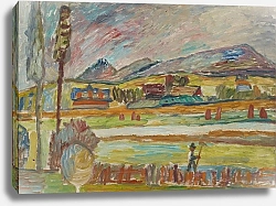 Постер Блондер Саша Peasant with a Rake