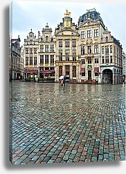 Постер Бельгия. Брюссель. Площадь Гранд Плас 2