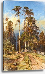 Постер Шишкин Иван Сосновый лес