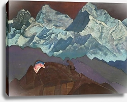 Постер Рерих Николай Жар-Цвет. Из серии Его Страна