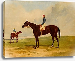 Постер Холл Гарри Mr. John Gully’s Andover, Alfred Day up, winner of the 1854 Derby