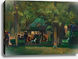 Постер Бартошек Франц Merry-Go-Round in a Park