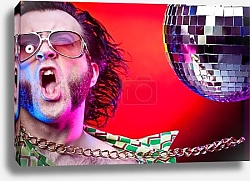 Постер Вечеринка в ретро-стиле