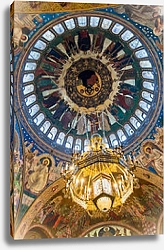 Постер Расписной купол храма, Трансильвания, Румыния