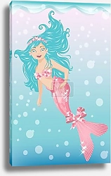 Постер Русалка в море