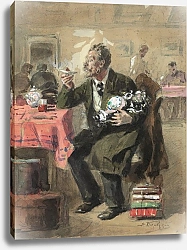 Постер Маковский Владимир Чаепитие