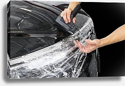 Постер Ручная мойка автомобиля