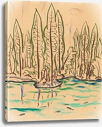 Постер Офи Уолтер Badersee I bei Garmisch