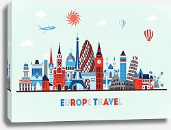 Постер Европа, горизонт 2