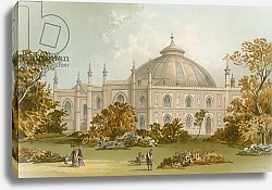 Постер Школа: Английская 19в. The Dome, Brighton Pavilion
