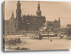 Постер Цайзинг Вальтер Helbigs und katholische Hofkirche