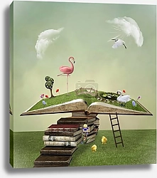 Постер Pathway to the open book