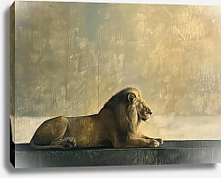 Постер Lion meets the dawn