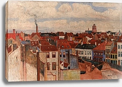 Постер Энсор Джеймс Крыши Остенде