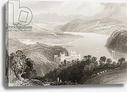 Постер Бартлет Уильям (последователи, грав) Valley of the Blackwater between Youghal and Lismore, Ireland, 1860s