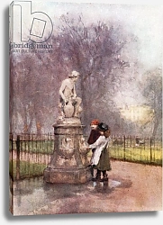 Постер Бартон Роуз Drinking - Fountain in St James's Park