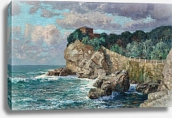 Постер Зофф Альфред A View of Villa Percanetti in Recco