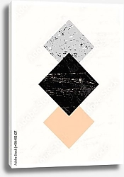 Постер Абстрактная геометрическая композиция 9