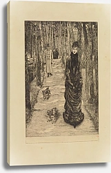 Постер Тиссо Джеймс La mystérieuse