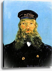 Постер Ван Гог Винсент (Vincent Van Gogh) Портрет почтальона Жозефа Рулена 5