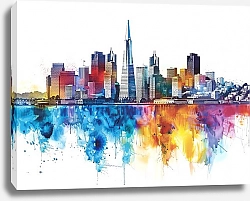 Постер San Francisco skyline