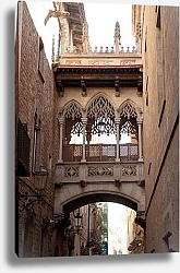 Постер Испания. Барселона. Готический квартал 2